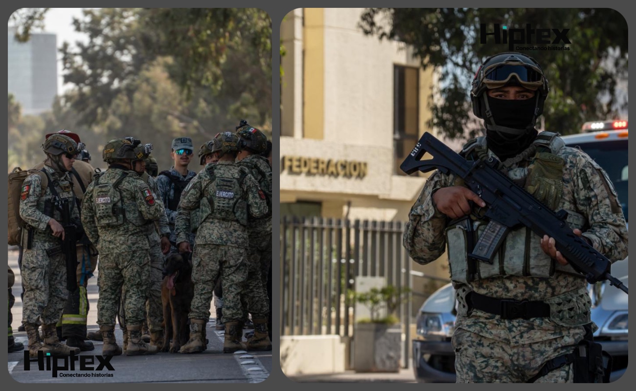 Despliegan fuerte operativo de corporaciones de emergencia y seguridad en el área.