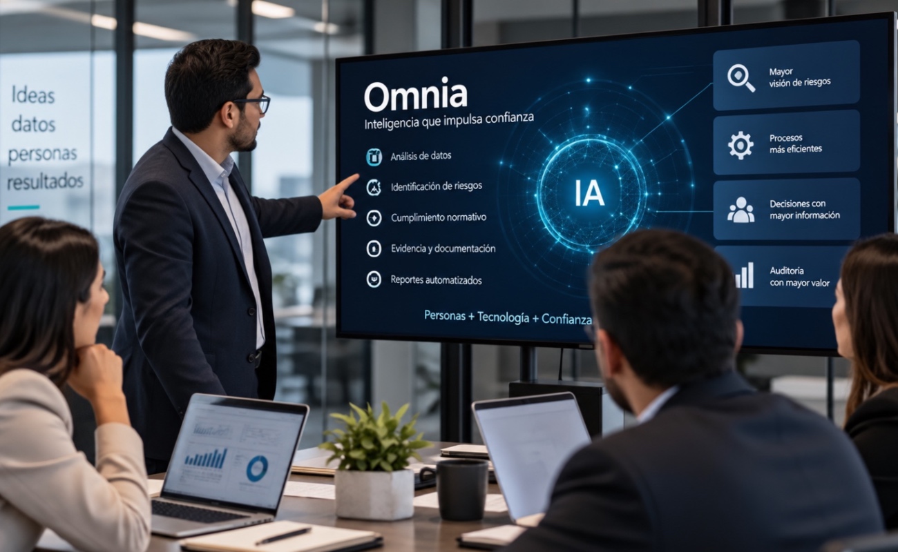 Lanza Deloitte plataforma Omnia para transformar auditorías con agentes de IA