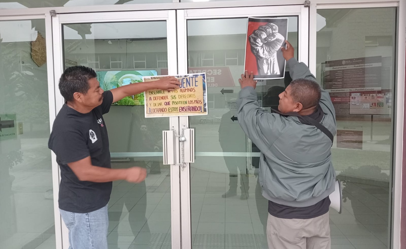 Toma la CNTE el Sistema Educativo en Ensenada