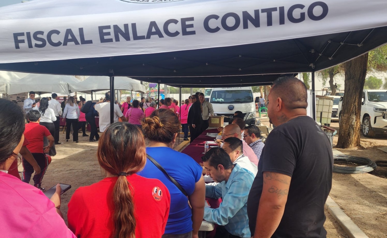 Dentro de las actividades contempladas en el programa Fiscal Enlace Contigo.