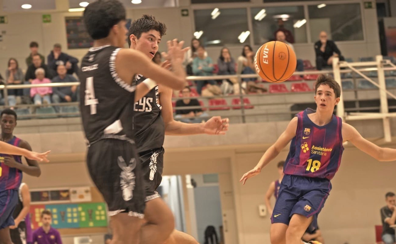Zonkeys venció a Cadete Joventut Badalona 96-70 y perdió contra FC Barcelona 80-63.