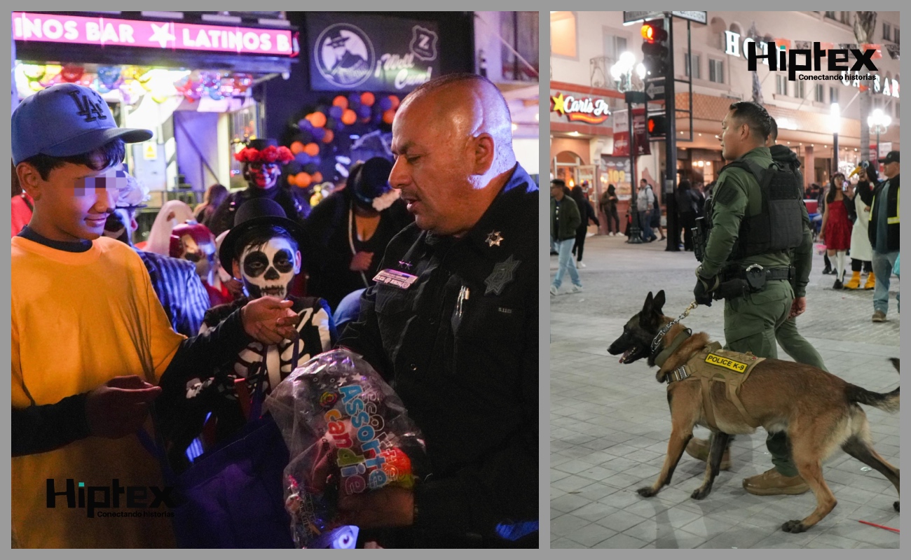 Reportan cero incidentes graves durante la noche del 31 de octubre, tras la celebración del Día de Halloween en Tijuana.