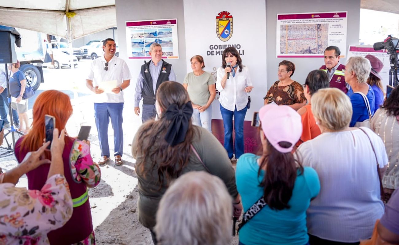 Iniciaron con los trabajos de rehabilitación de la calzada H. Colegio Militar.