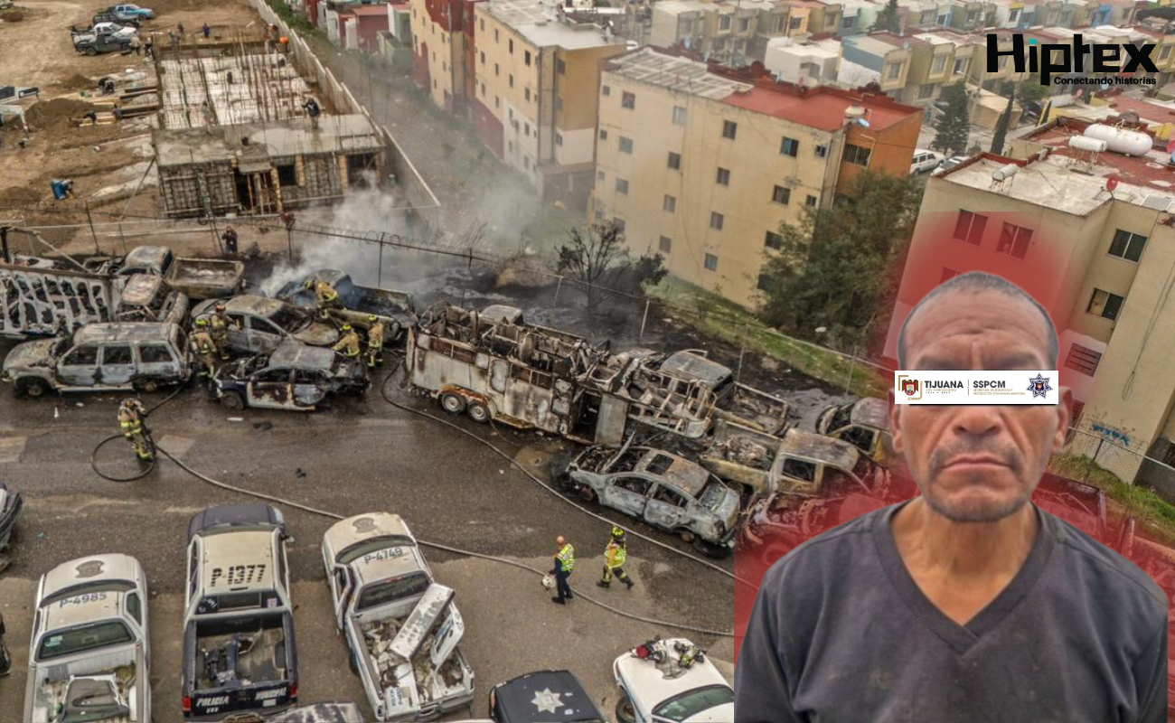 Detiene Policía Municipal a presunto responsable de incendio de yonque