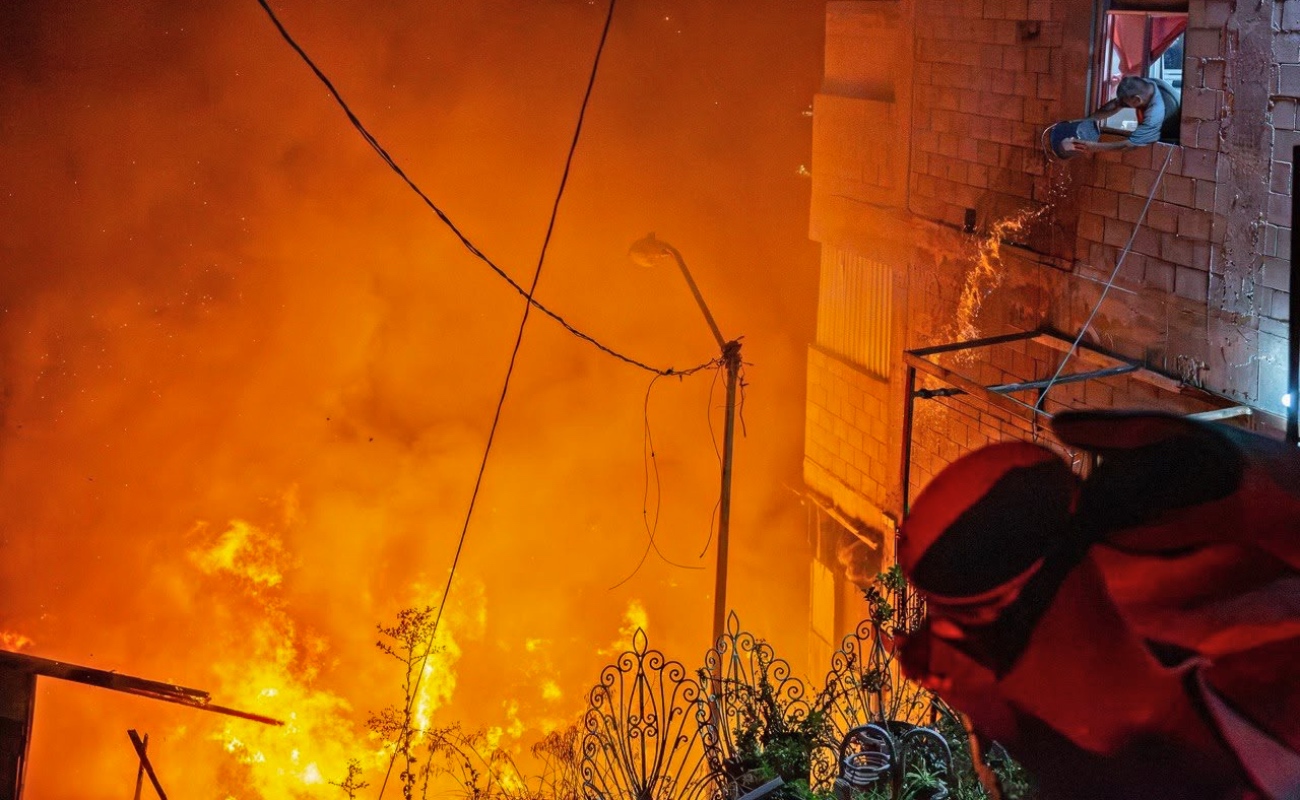 Incendio consume vivienda de madera en la Llamas Amaya