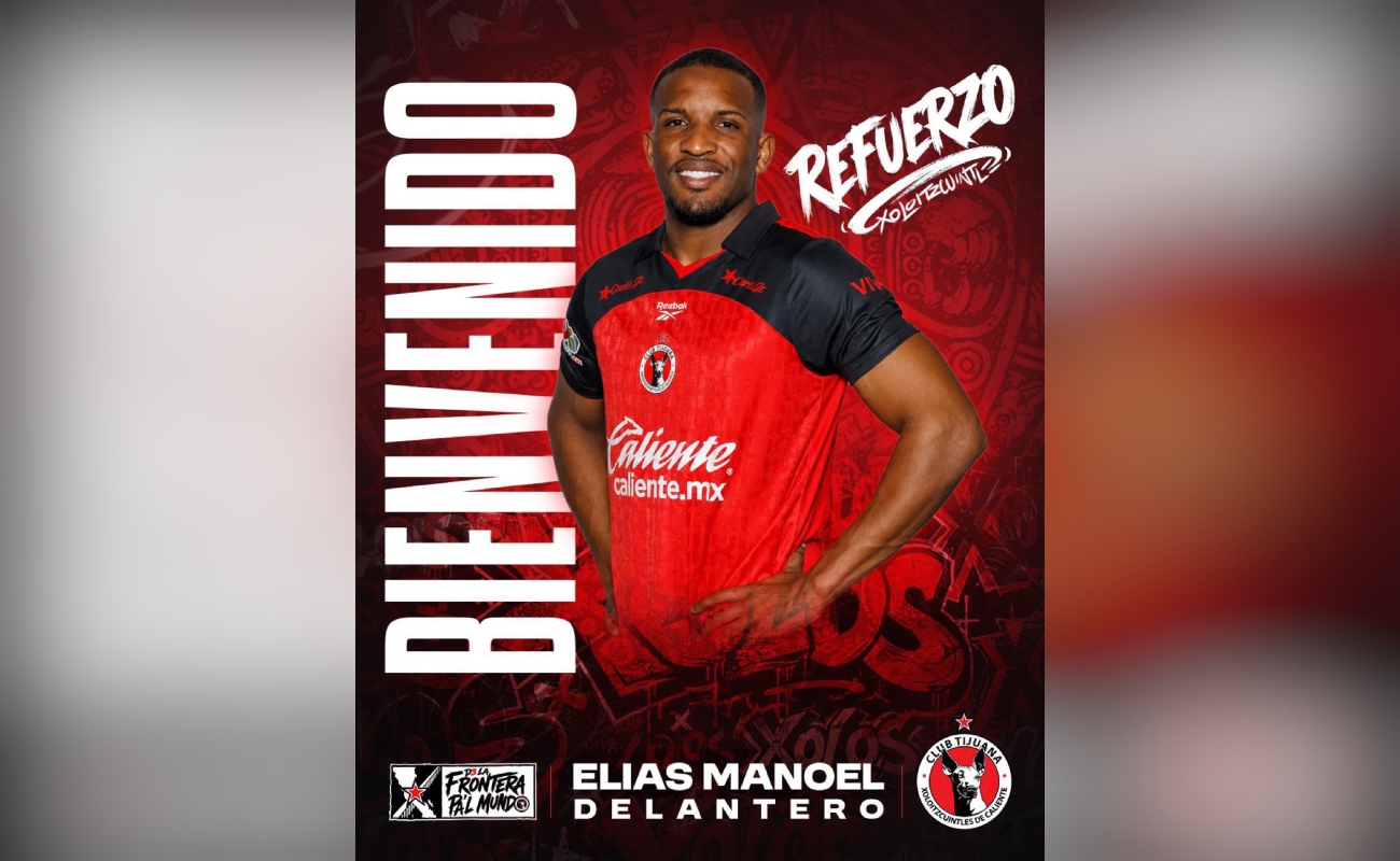 Elías Manoel es nuevo jugador del Club Tijuana