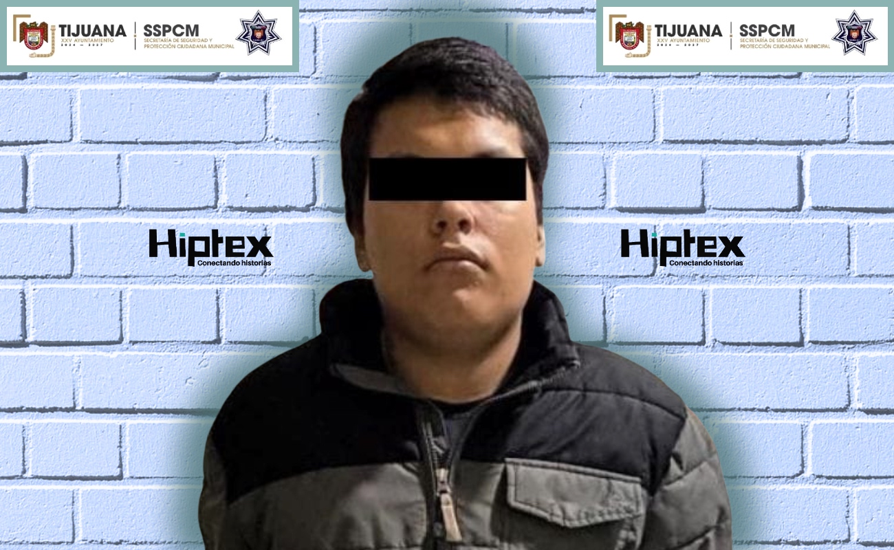 Jesús Efrén “N”, de 18 años, el detenido.