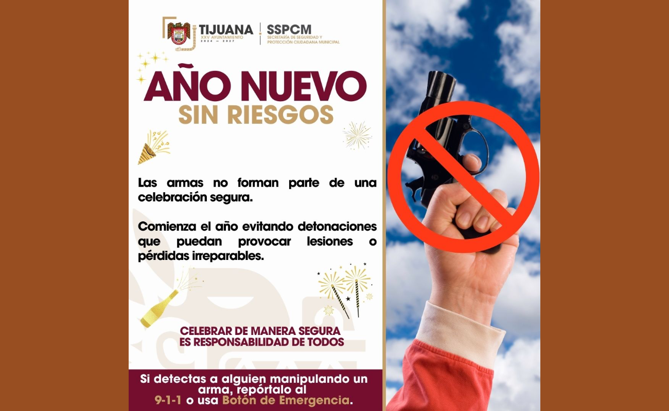 La SSPCM hace un llamado a celebrar con responsabilidad.