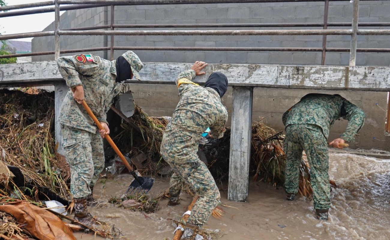 Activa Ejército Mexicano Plan DN-III-E en Tijuana tras impacto de Rachel