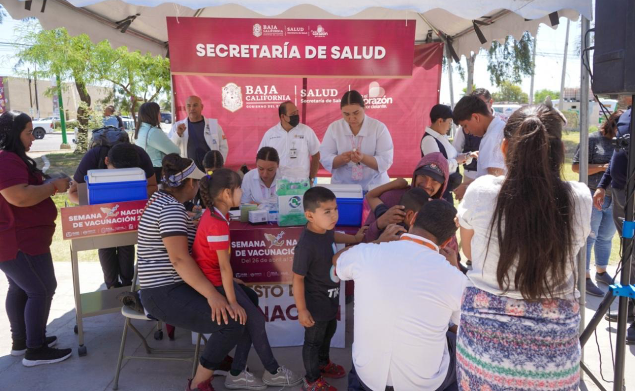 La Secretaría de Salud BC invita a la población que aún no se vacuna, a solicitar las dosis gratuitas en el Estado.