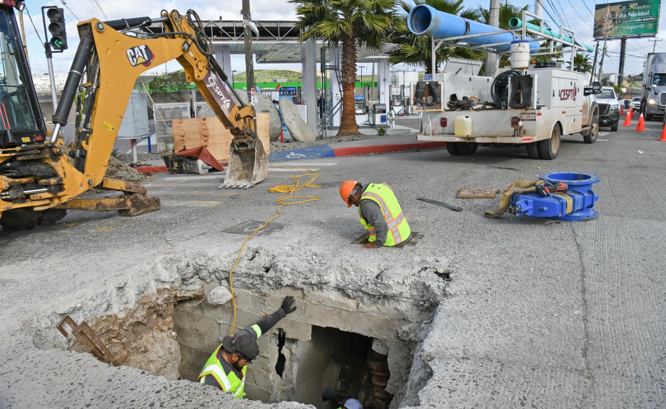 Ejecuta CESPT obras estratégicas adicionales durante interconexión del Acueducto Florido-Aguaje