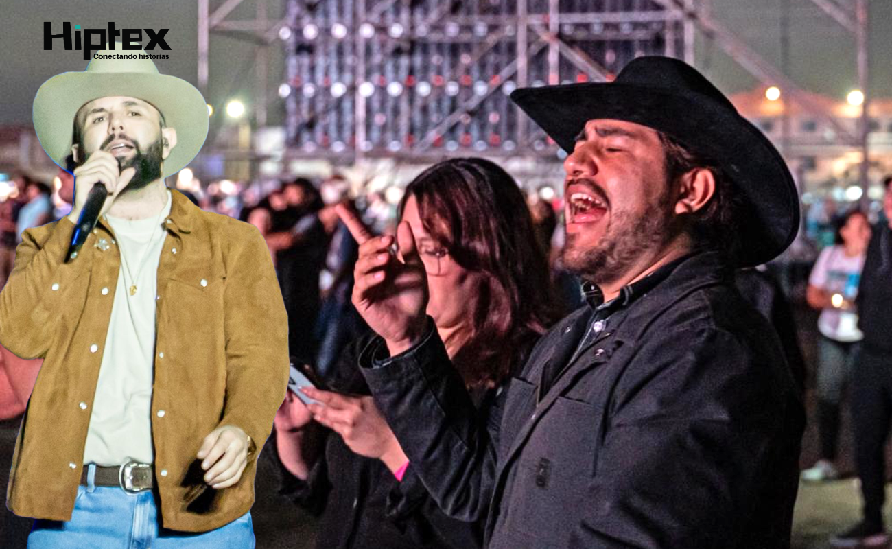 Al ritmo de ‘Tú y de nuevo tú’ el cantante sonorense Carín León, abrió su presentación en la Plaza Monumental de Playas de Tijuana ante miles de personas.