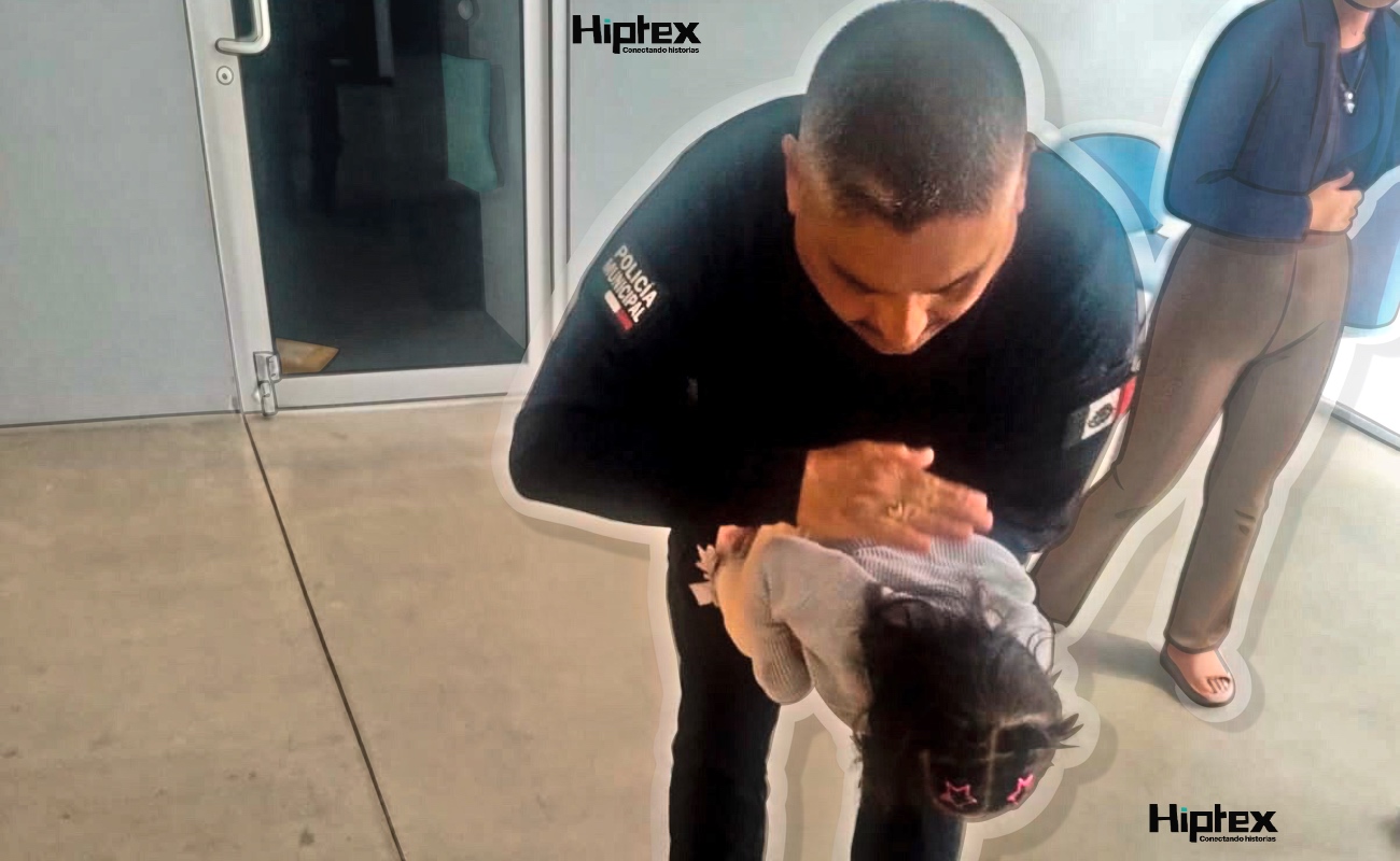 Atienden municipales emergencia médica de una bebé en Natura