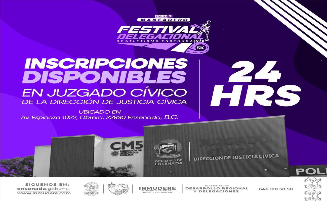 Habilitan inscripciones las 24 horas en el Juzgado Cívico para el Festival Delegacional de Atletismo