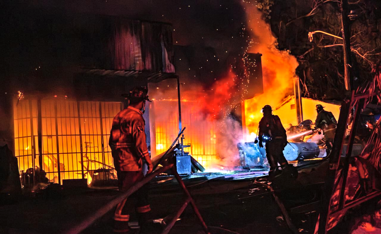 No se reportaron personas lesionadas en ninguno de los incendios.