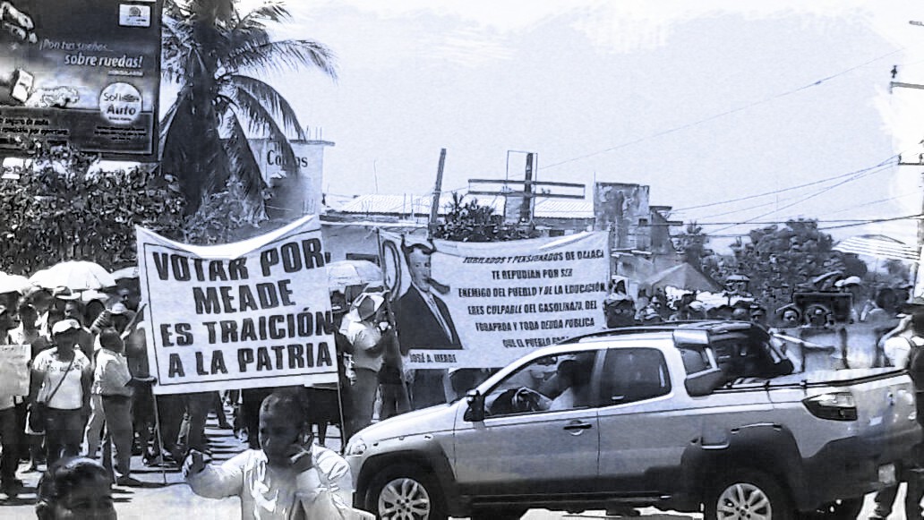 "Así no se dirimen las elecciones", dijo la portavoz de la campaña de Meade, y aseguró que el candidato "irá a Oaxaca e irá a cualquier parte del territorio nacional".