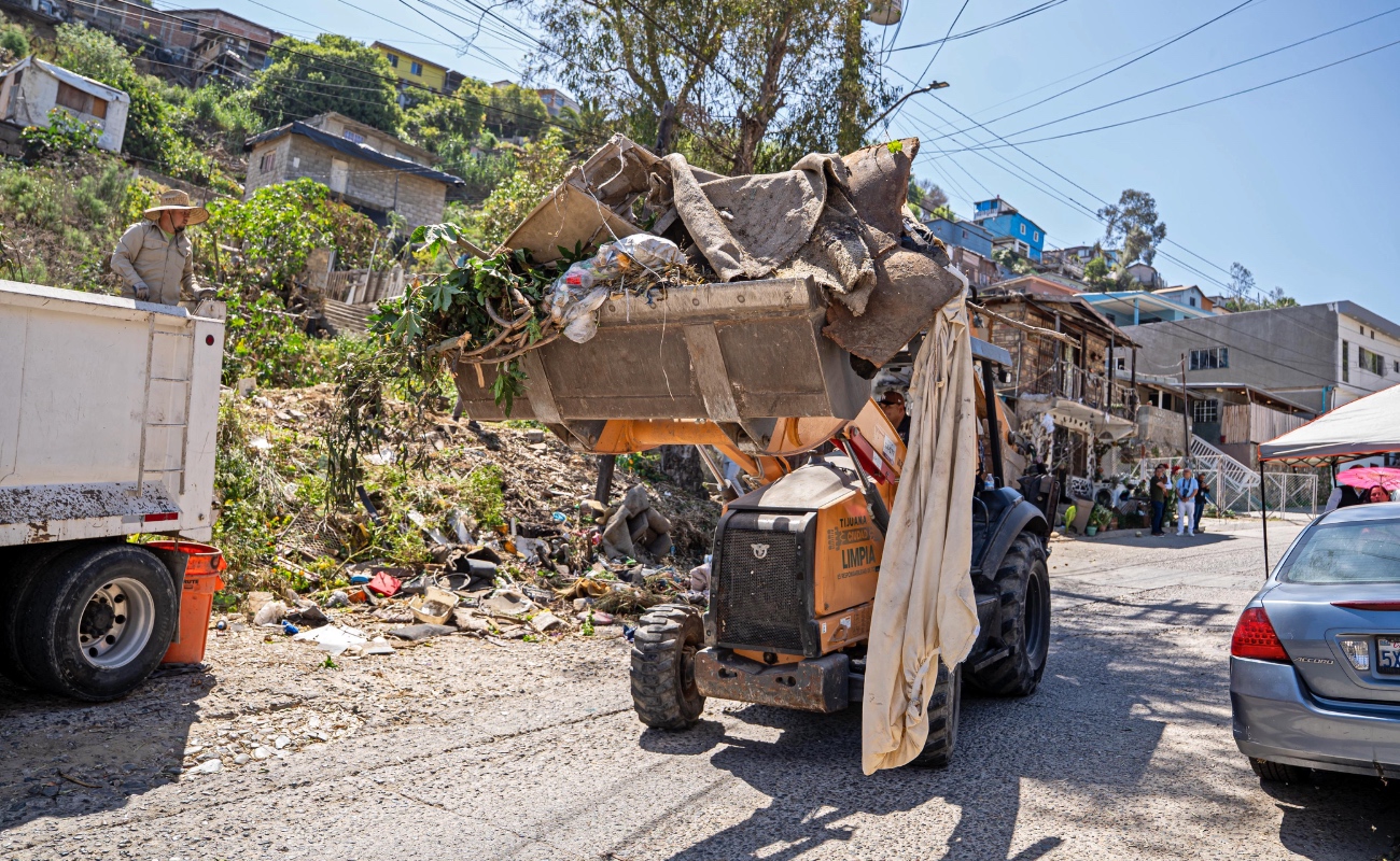 Recolectan 37 toneladas de basura con acciones de “Tijuana, Ciudad Limpia”