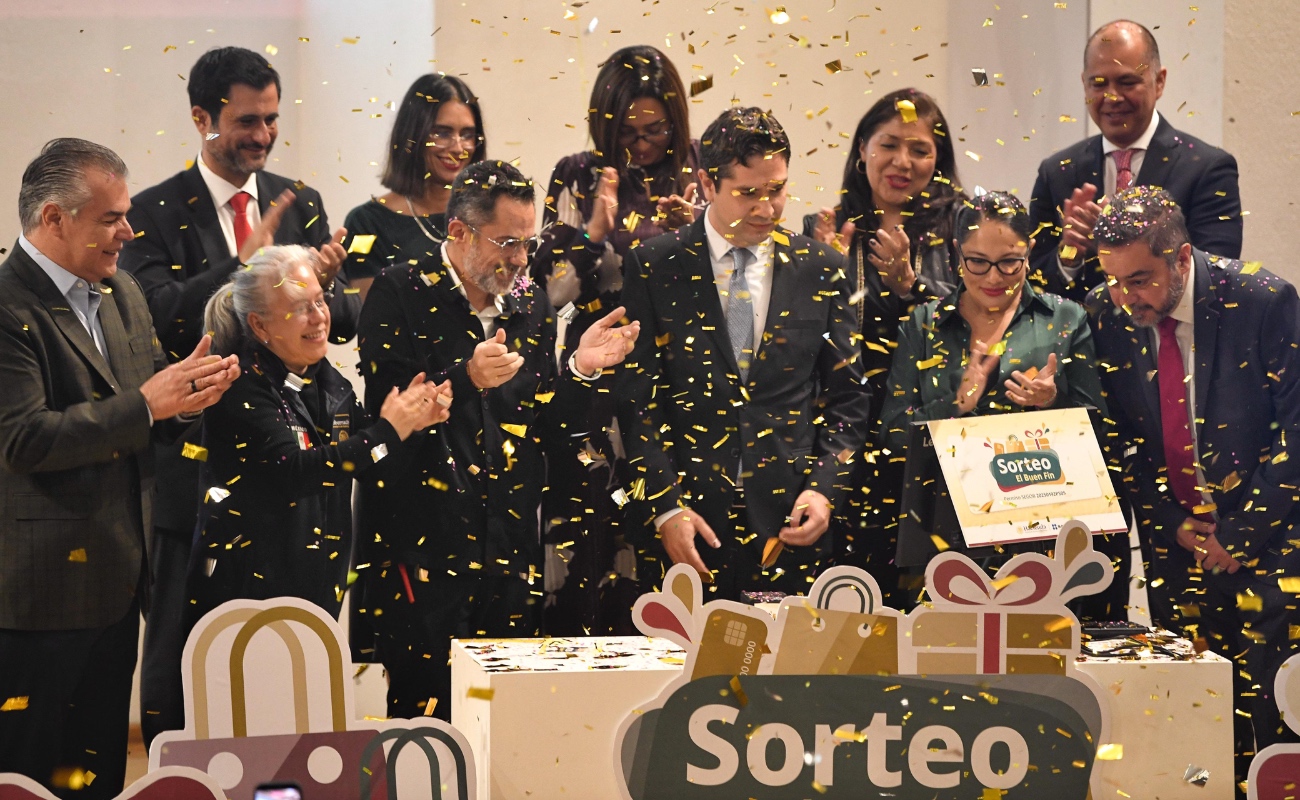 El listado de las personas y comercios ganadores estará publicado a partir del 8 de diciembre en el minisitio oficial del sorteo.
