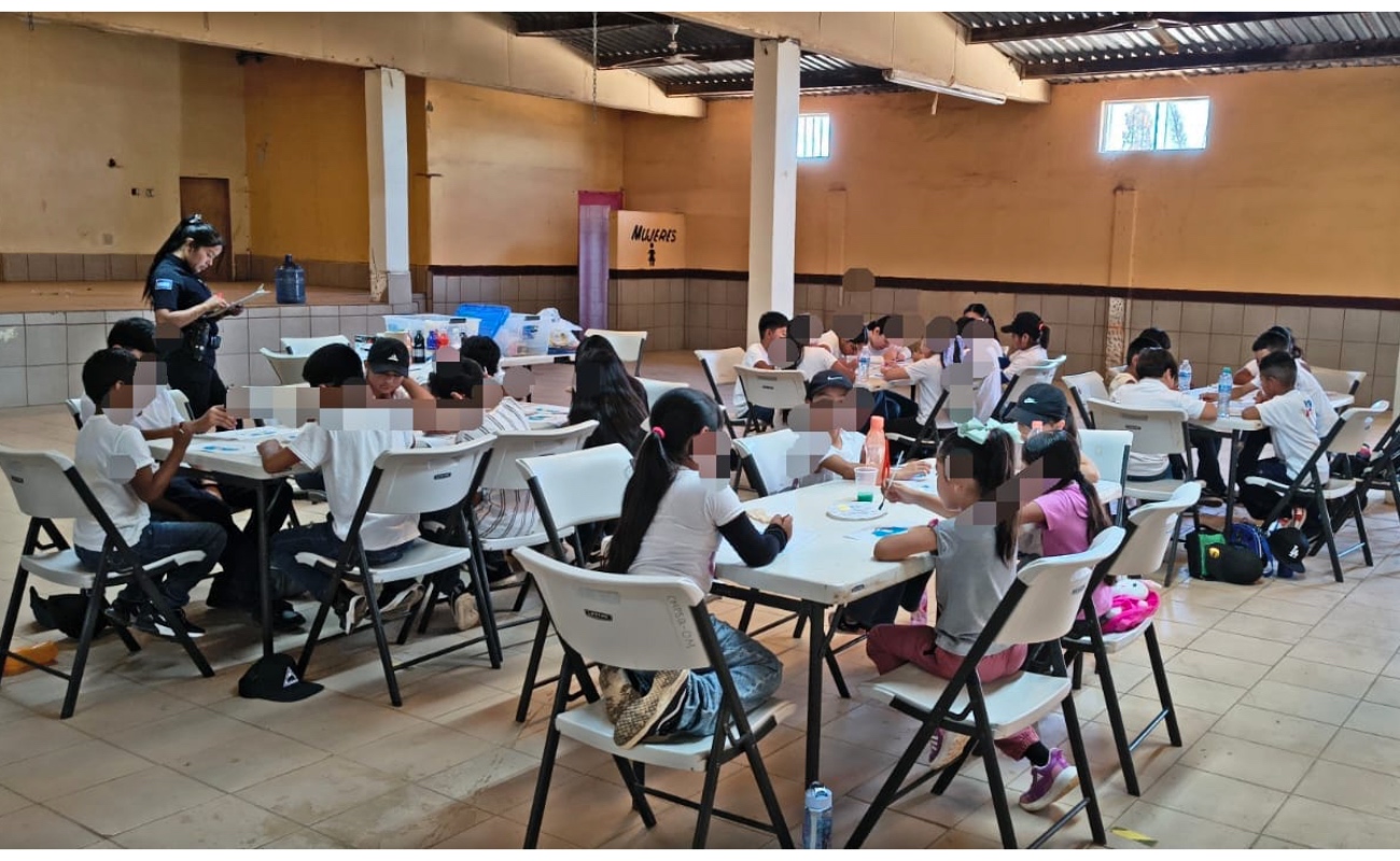 Inició la segunda edición del curso de verano “Poli-Kids de la Seguridad” en Camalú, con 27 niños.