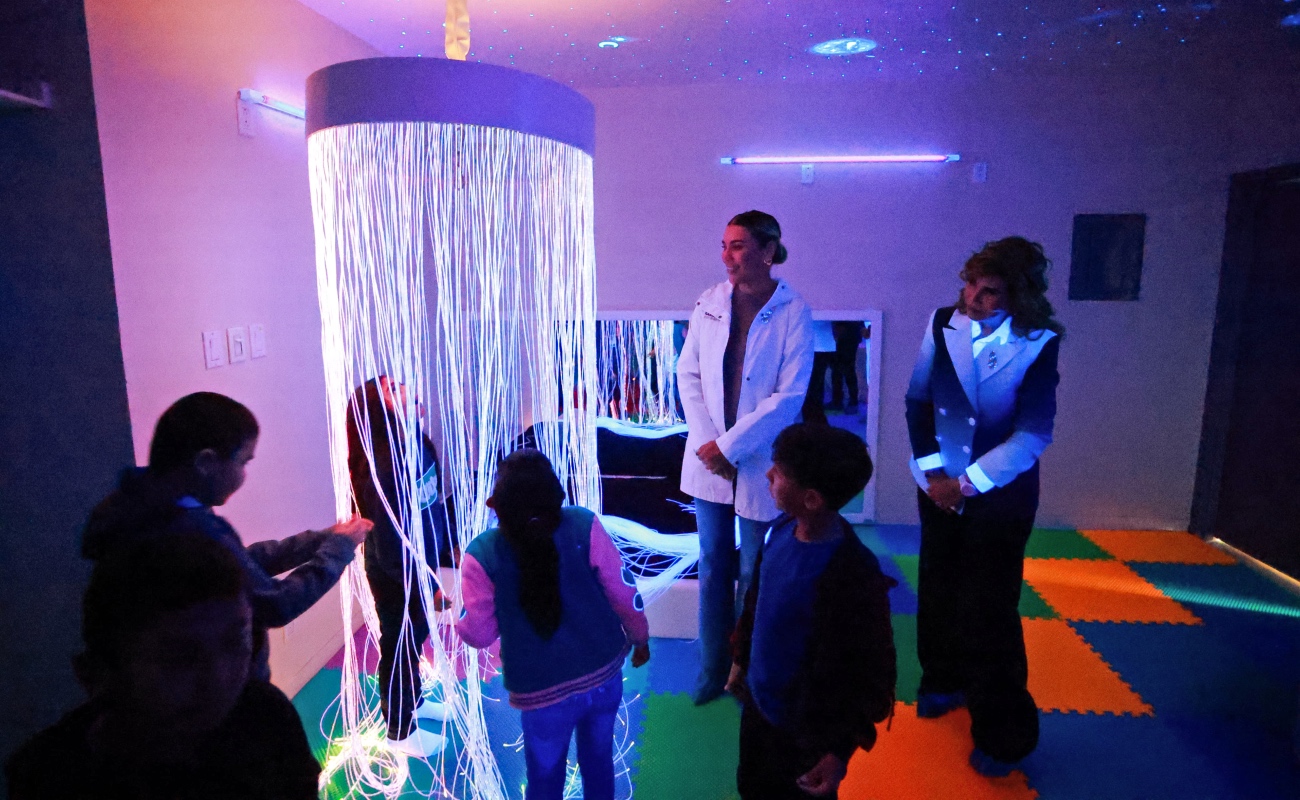 Al inicio de la administración estatal solamente se contaba con una sala sensorial.
