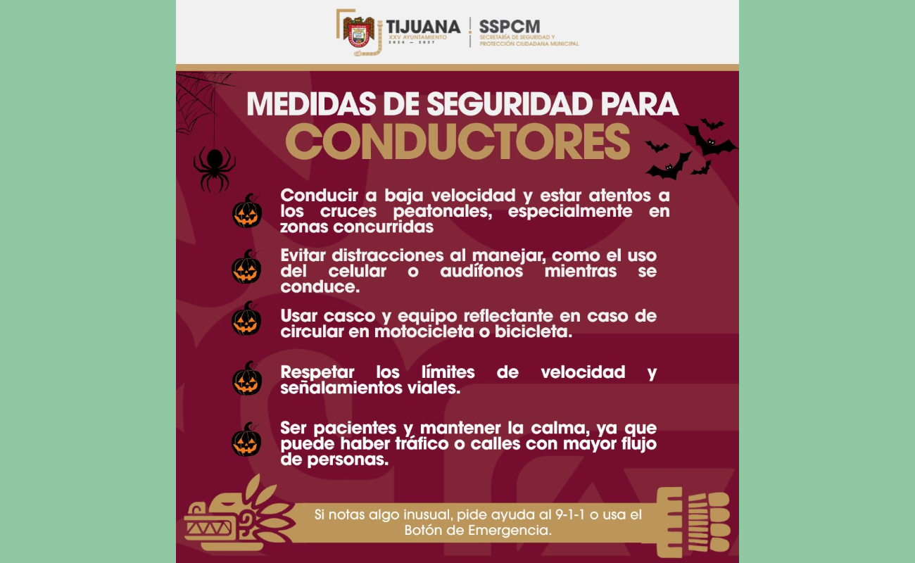 Se recomienda conducir a baja velocidad.