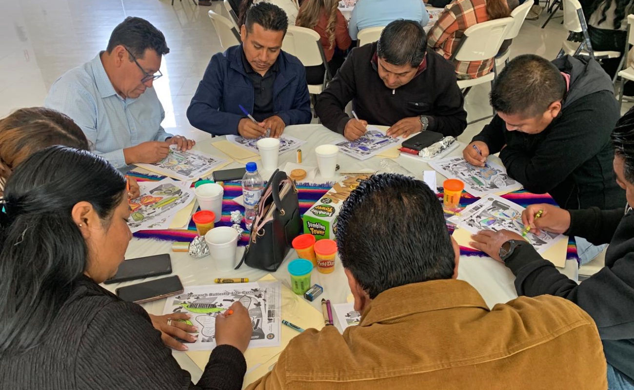 La Secretaría de Educación fortaleció las competencias pedagógicas de docentes de educación primaria indígena en Ensenada mediante un taller sobre estrategias STEAM.