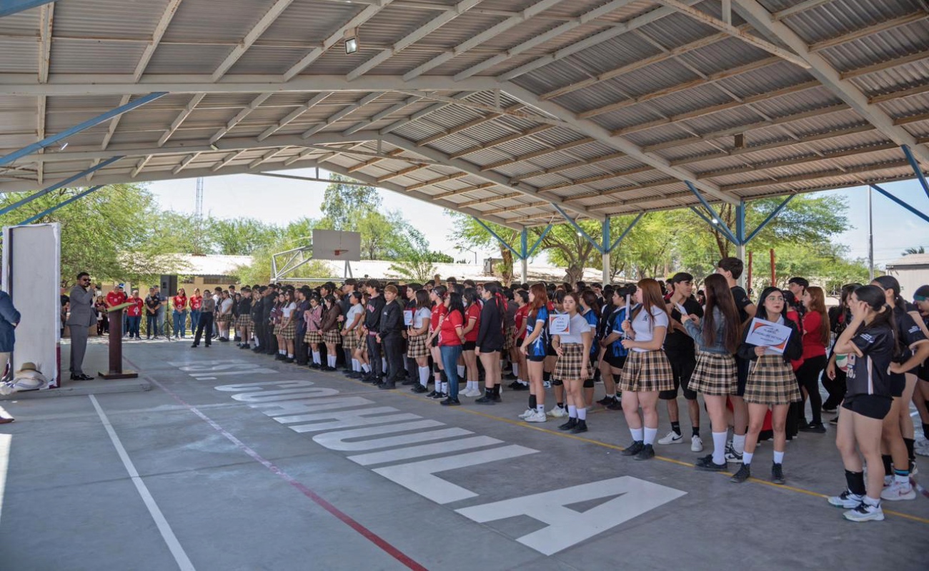 Cortalece Cobach BC infraestructura educativa.