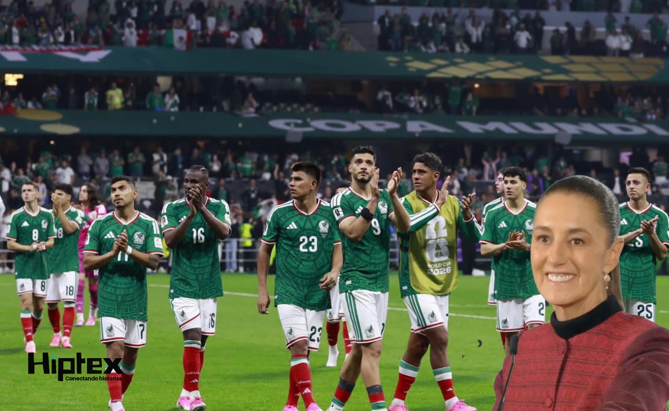 La presidenta Claudia Sheinbaum respaldó a la selección nacional tras su eliminación de la Copa Mundial de la FIFA 2026.