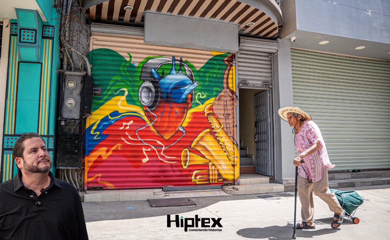 Constata Ismael Burgueño obras de recuperación urbana en el Callejón del Travieso en la Zona Centro