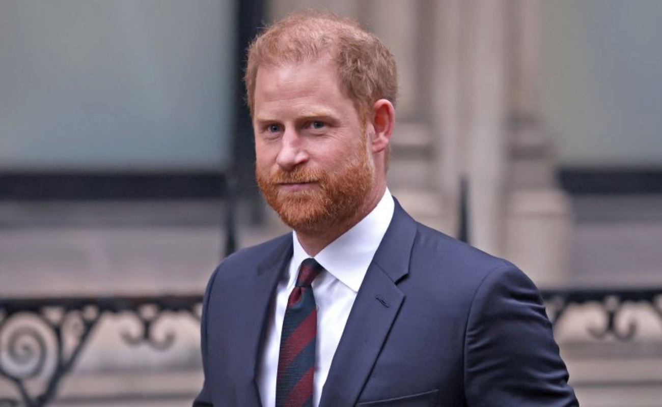 El príncipe Harry durante una aparición pública reciente en Reino Unido, tras la publicación de su primera columna política en medios británicos.