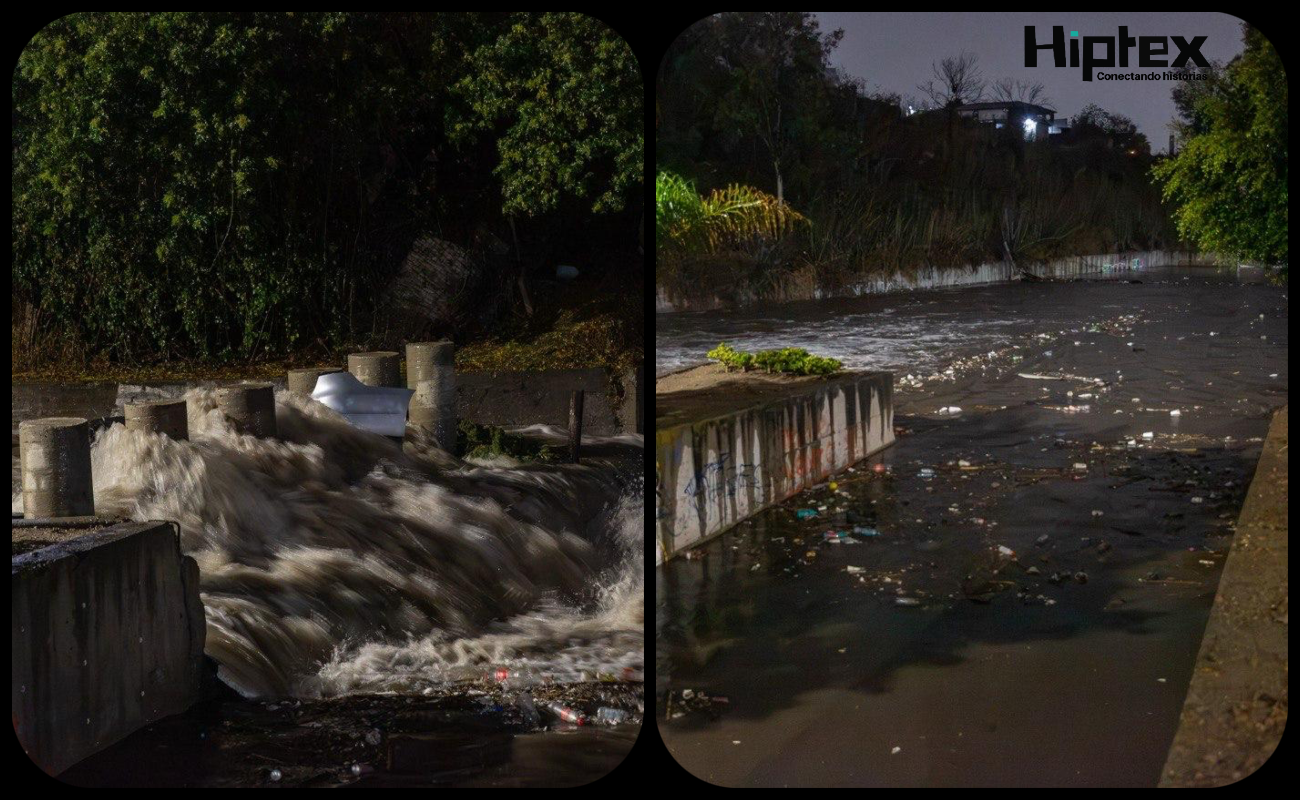 Las lluvias registradas durante la madrugada provocaron que el desarenador alcanzara el 100% de su capacidad.