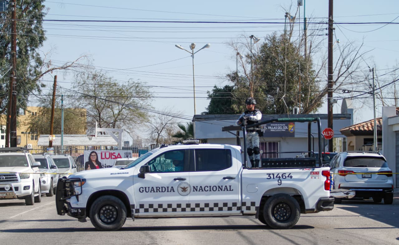 Implementaron un operativo de seguridad, sin que hasta ahora se reporten personas detenidas.