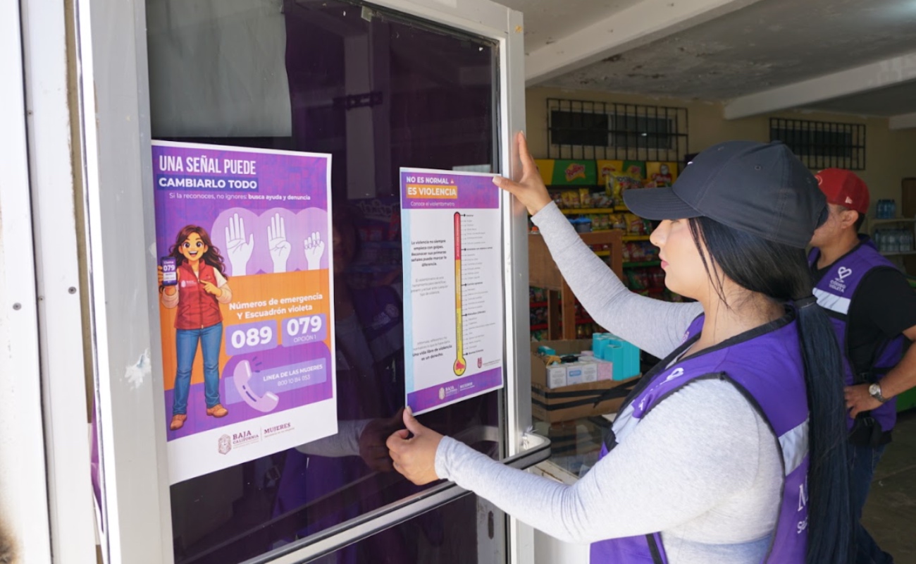 Continúa Caravana Violeta fortaleciendo atención en territorio por la Secretaría de las Mujeres en BC