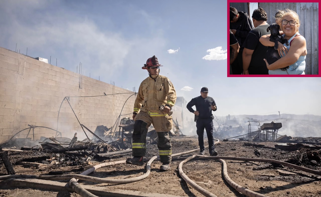 Incendio deja a madre autónoma y a sus hijos sin hogar; pide apoyo para comenzar de nuevo