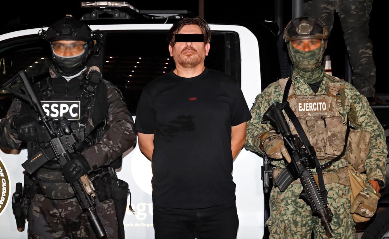 Capturan en Mazatlán a “El Peli”, operador de “Los Chapitos”