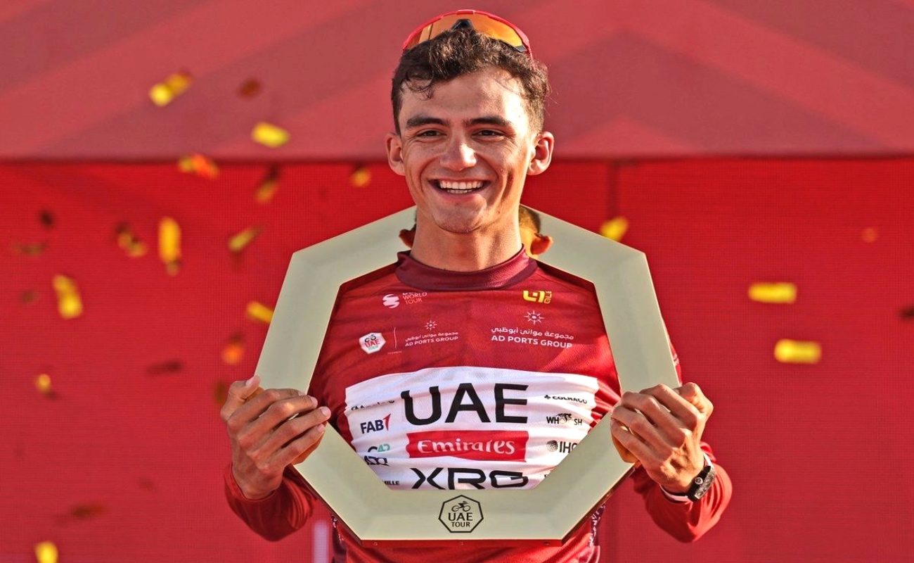 Isaac del Toro se corona en el UAE Tour 2026