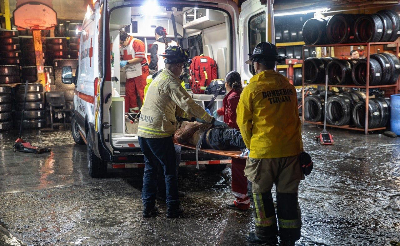 Uno de las víctimas fue trasladada con vida para su atención médica.