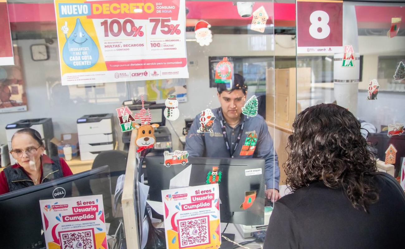 Beneficia a 177 mil usuarios Decreto de Condonación de Consumo de Agua: CESPT