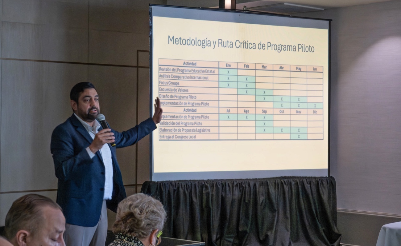 En Tijuana, se realizó el foro ciudadano “Fortaleciendo Valores en la Educación Básica”, organizado por Rufo Ibarra.