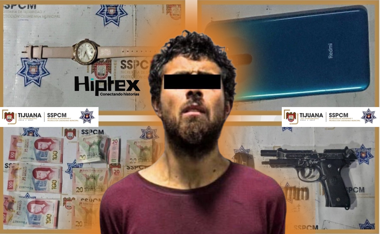 Saúl “N” de 24 años, el detenido.