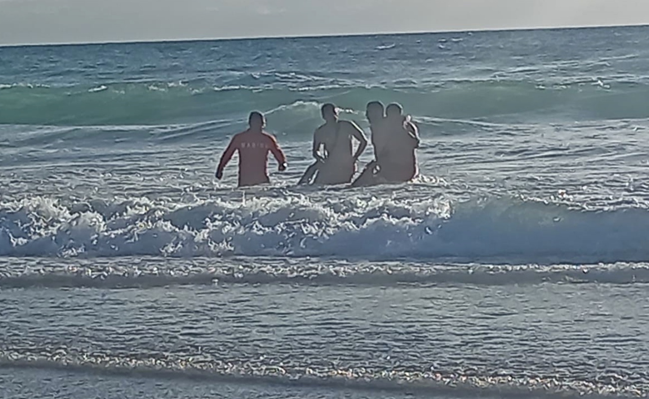 Personal de la Segunda Zona Naval hizo el rescate.