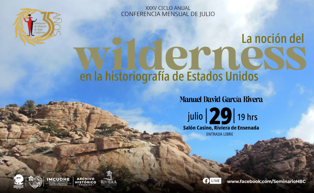Charlarán en Riviera sobre la historiografía de la naturaleza salvaje en EEUU
