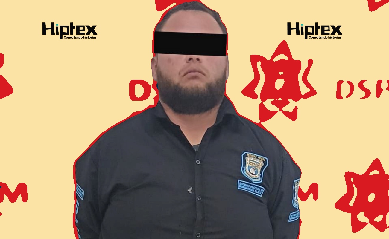 Silvano de Jesús “N” de 34 años de edad, el detenido.