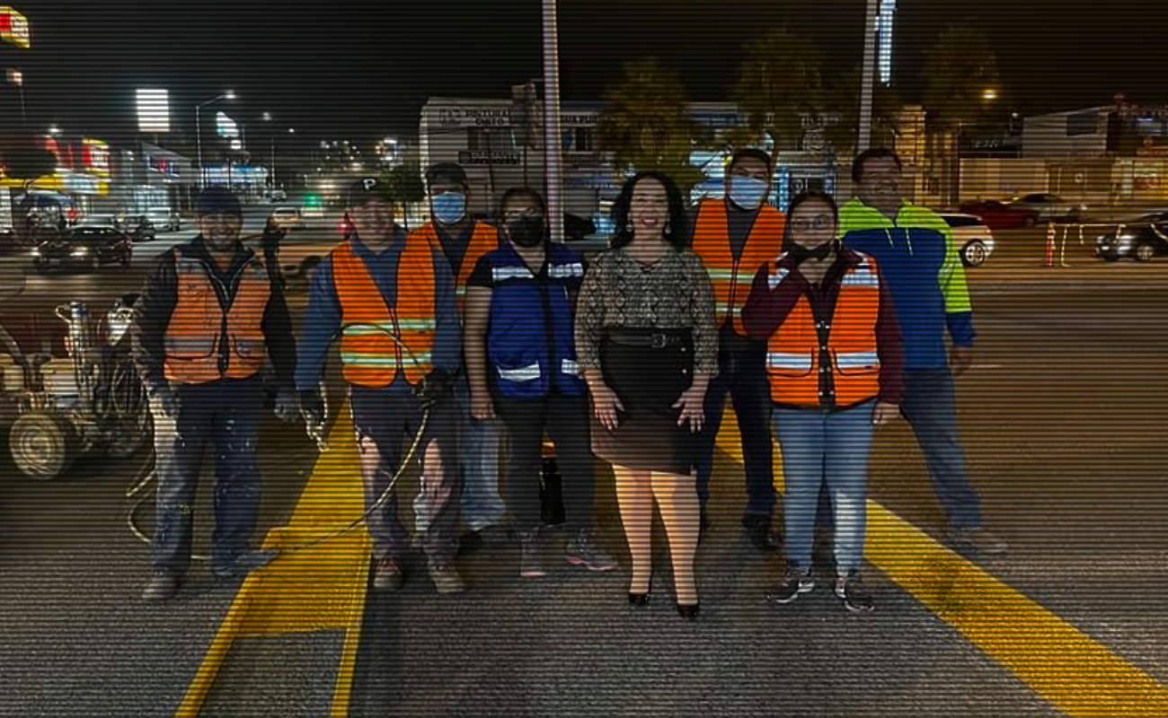 La SDSU y otras dependencias municipales realizan acciones de mejora y limpia en horario nocturno