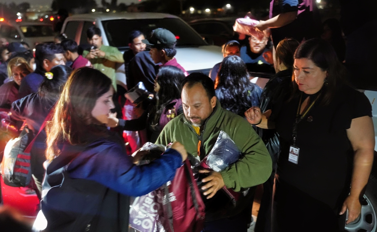 Atiende Gobierno de Tijuana de manera oportuna incendio en el Cañón del Padre