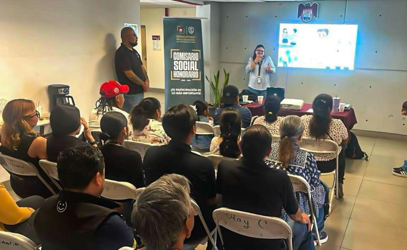 Capacita XXV Ayuntamiento de Tijuana en Lengua de Señas Mexicana a Comisarios Sociales Honorarios