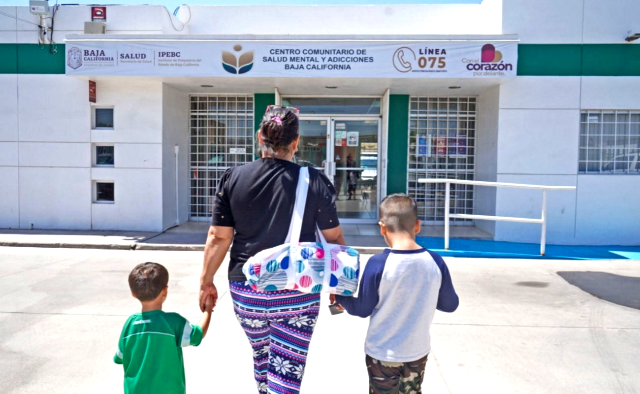 Con Centros Comunitarios de Salud Mental y Adicciones, segarantiza el derecho a la salud mental de los bajacalifornianos.