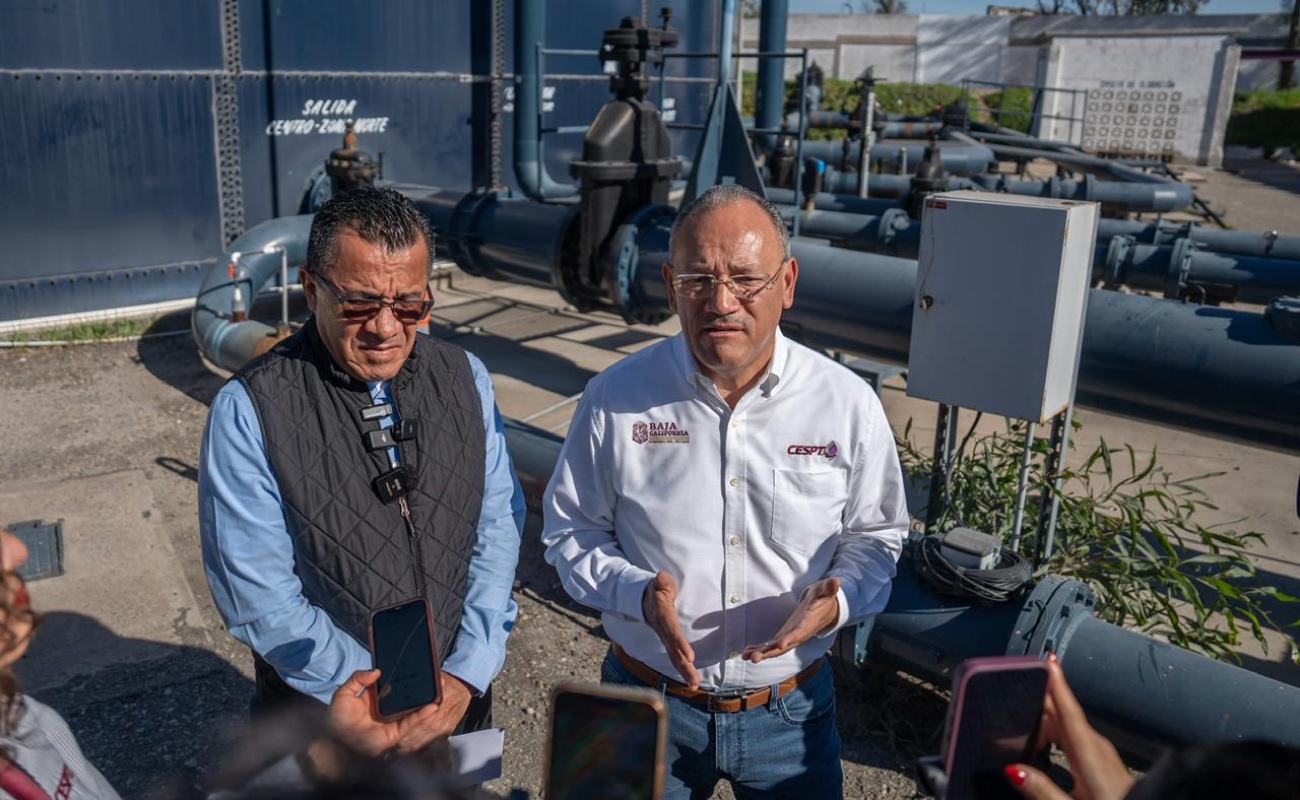 Reporta CESPT 97% de recuperación del suministro de agua en Tijuana y Rosarito