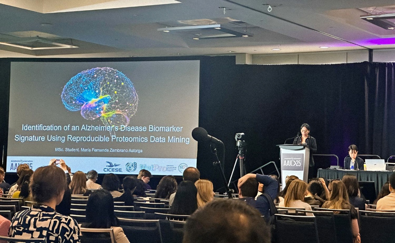 María Fernanda Zambrano Astorga, embajadora internacional en red de investigación sobre la enfermedad de Alzheimer.