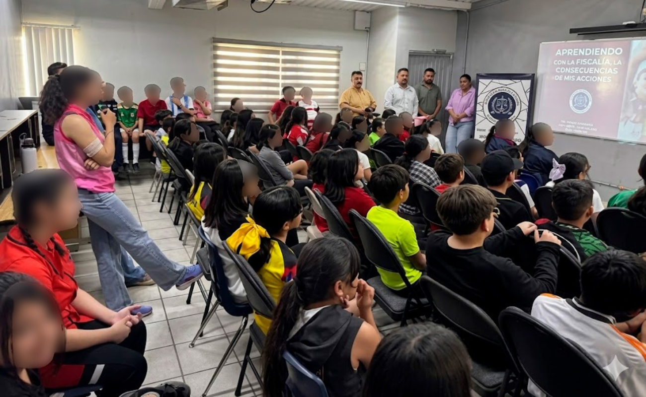 Imparte Fiscalía pláticas y talleres para prevenir situaciones de riesgo delictivo en planteles educativos